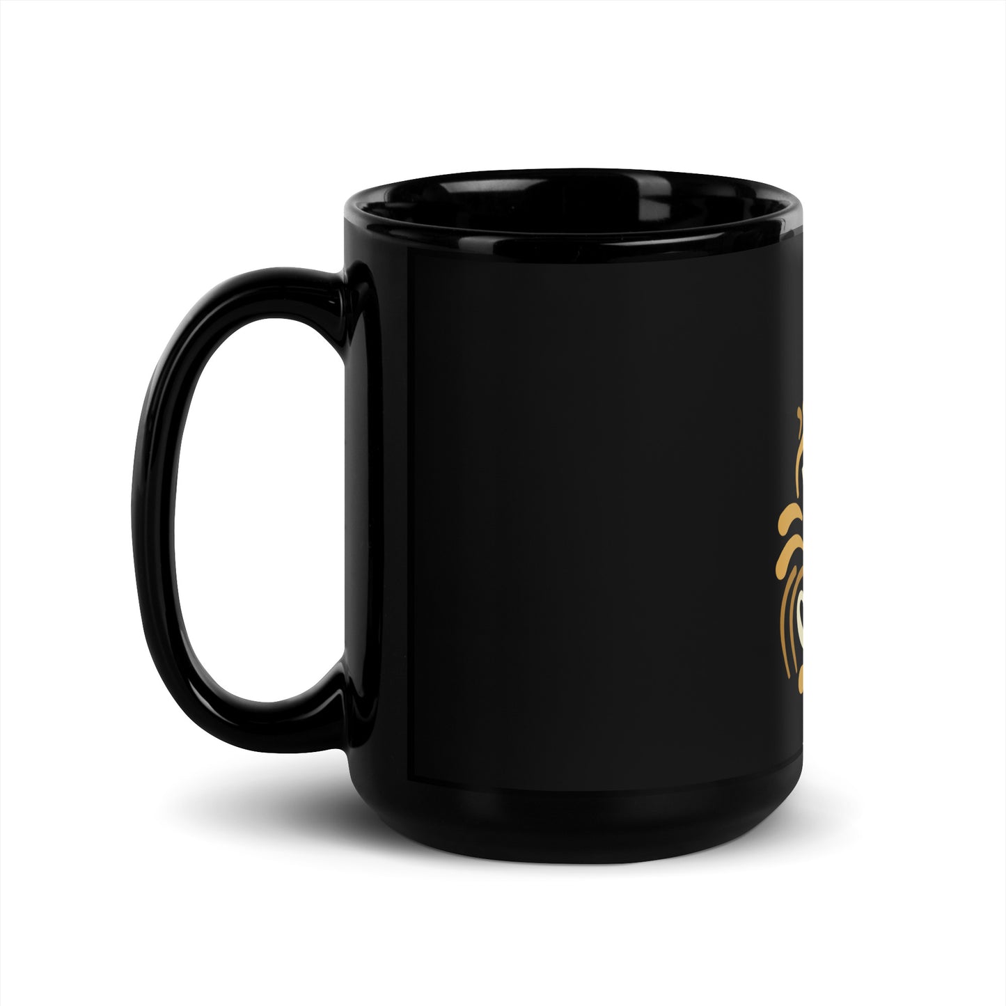 Black Glossy Mug